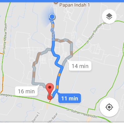 menit ke stasiun tambun